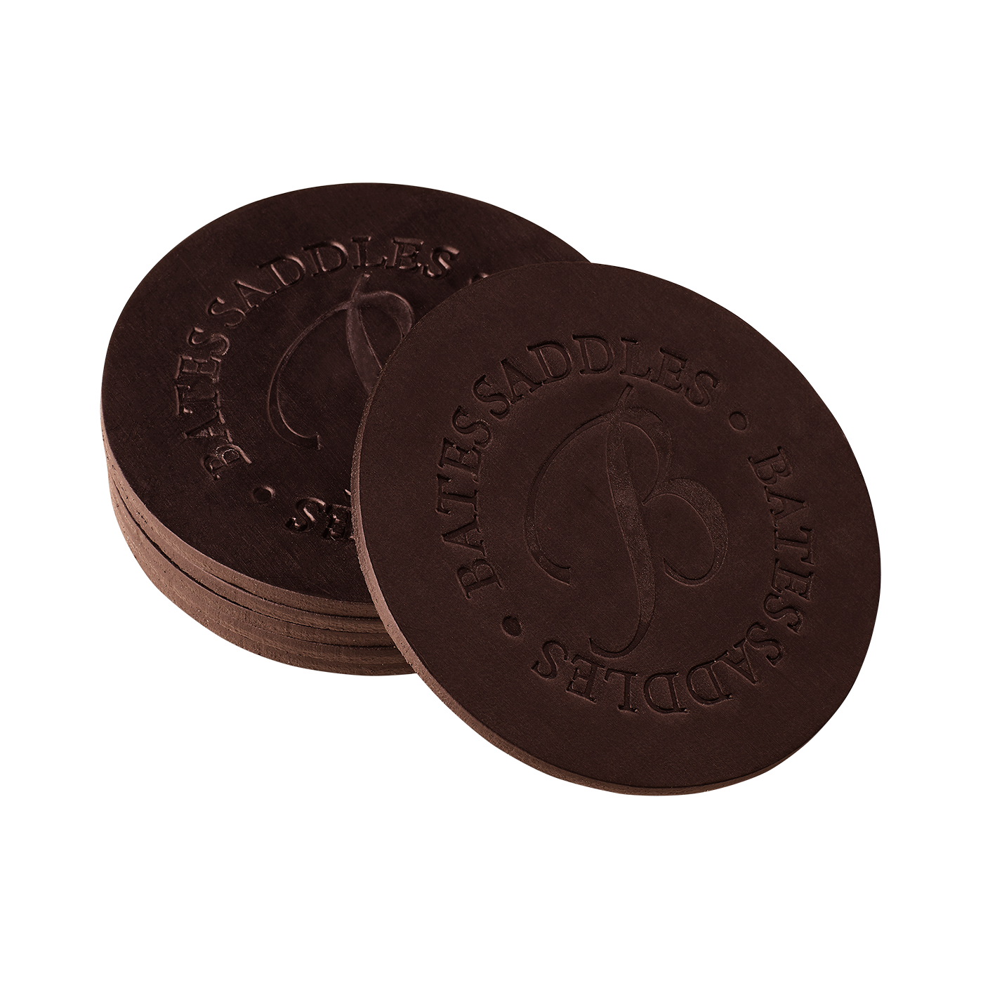 Bates Leather Coasters (set of 6)